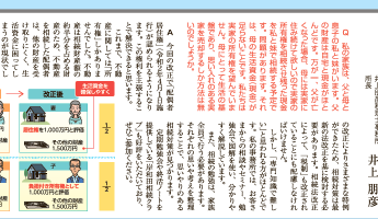 産経新聞泉北泉州版にて相続コラムを連載